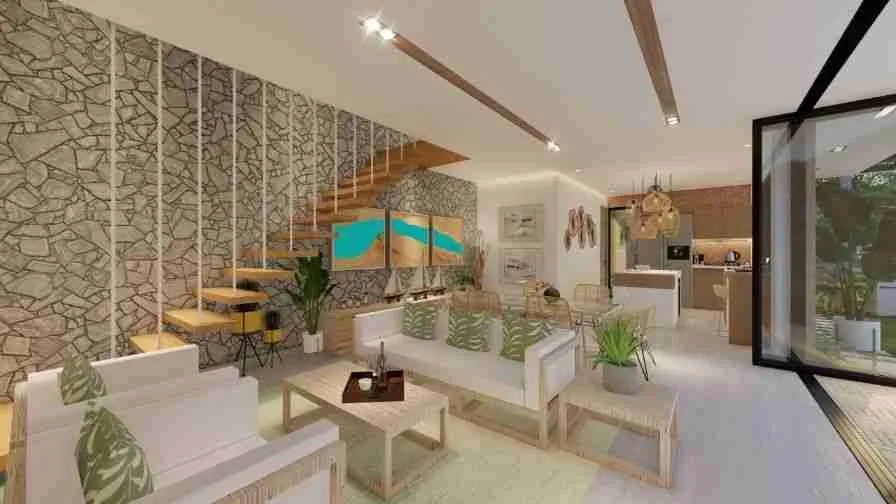 Magnificent 3BR Villa for sale Punta Cana located 3 minutes from the Best Beaches Malls 16