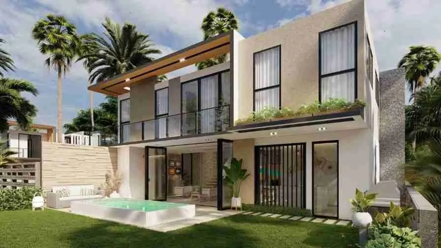 Magnificent 3BR Villa for sale Punta Cana located 3 minutes from the Best Beaches Malls 4