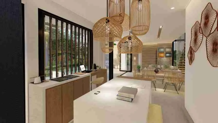 Magnificent 3BR Villa for sale Punta Cana located 3 minutes from the Best Beaches Malls 8
