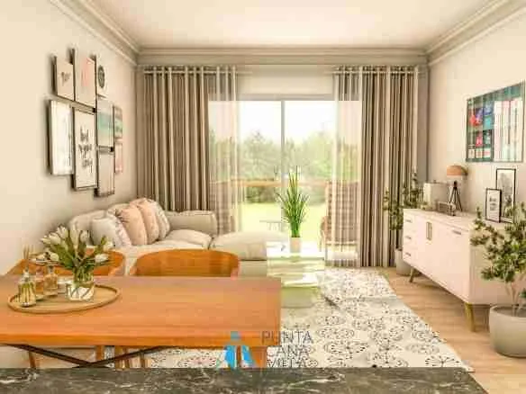 Modern 1BR Punta Cana condo for sale Pool Brisas By Paradise 4