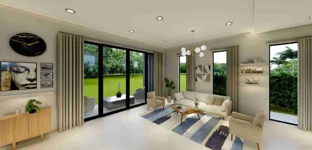 Modern and Spacious 2BR Villa for sale Punta Cana with Clubhouse 12