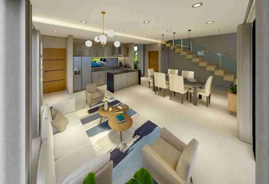 Modern and Spacious 2BR Villa for sale Punta Cana with Clubhouse 14