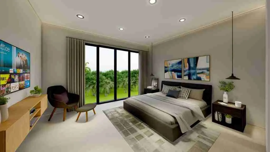 Modern and Spacious 2BR Villa for sale Punta Cana with Clubhouse 15