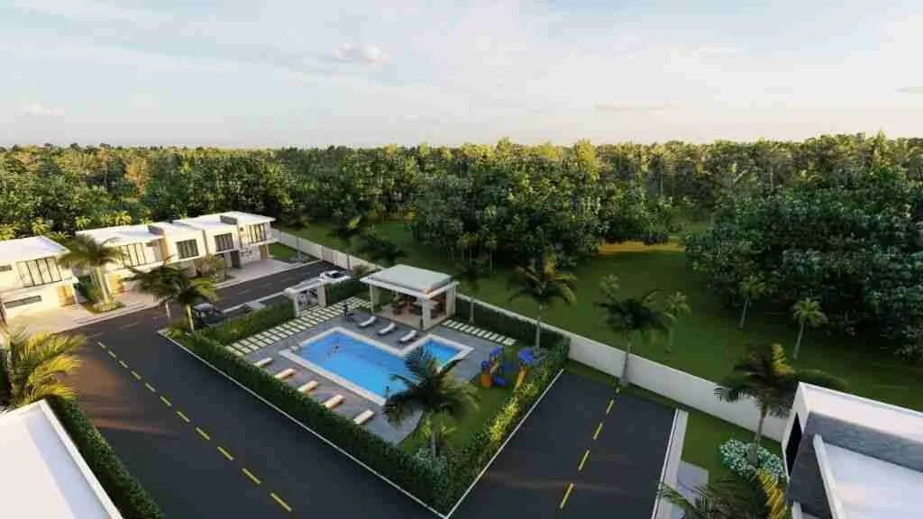 Modern and Spacious 2BR Villa for sale Punta Cana with Clubhouse 4