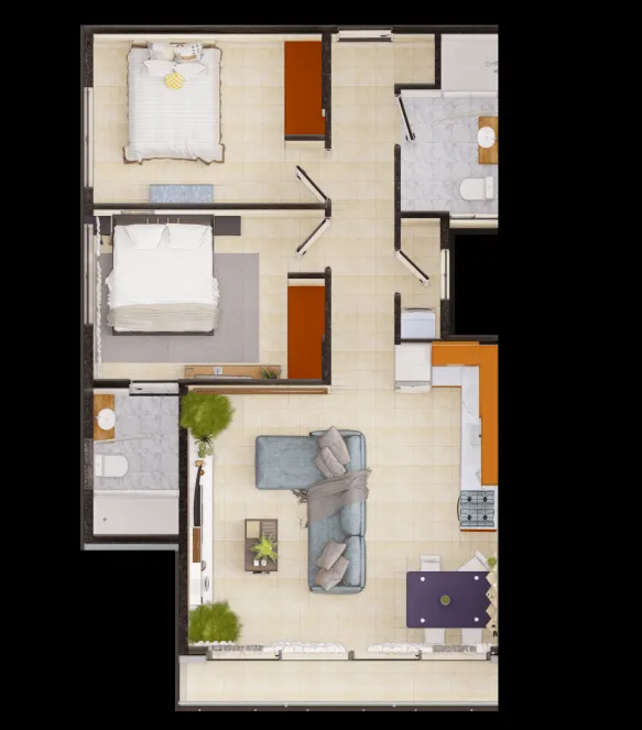 httpspuntacanavilla.compropertywonderful 2bdr penthouse for sale punta cana with rooftop ideal for invest 2 1