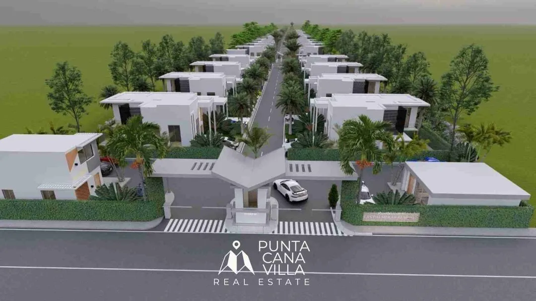 Beautiful and Spacious 3BDR Punta Cana Villa for sale gated community picuzzi and more