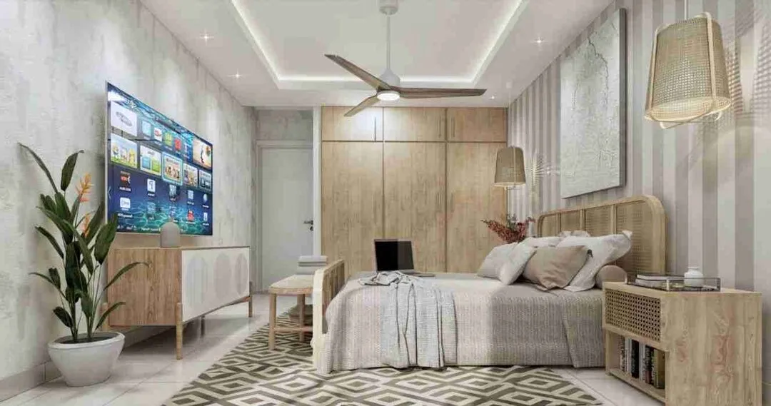 Cautivador 1 BDR Punta Cana Apartamento en venta Totalmente Amueblado, a 4 min del Centro