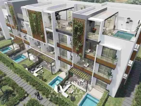Captivating 1 BDR Punta Cana Condo for sale Fully Furnished located just 4 min from Downtown