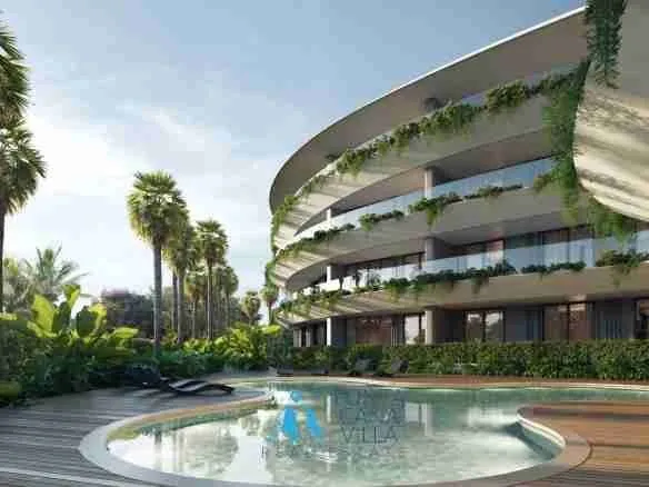 Stunning 1 BDR Cap Cana Condo for sale with golf and beach views 