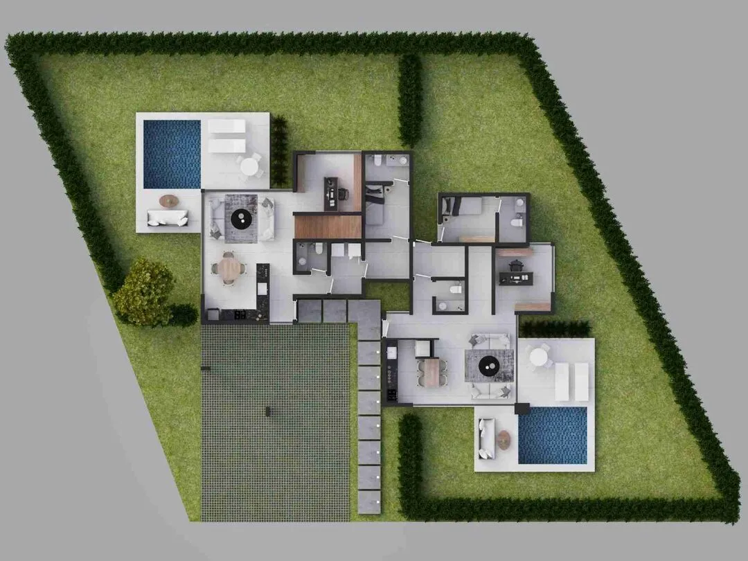 Étonnante maison 3 chambres Punta Cana à vendre, bureau à domicile et piscine
