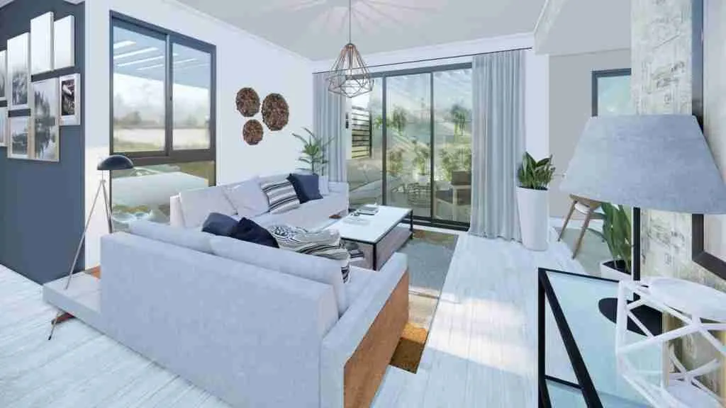 Exclusive 3 BR Punta Cana Townhouse for sale with jacuzzi near downtown 2