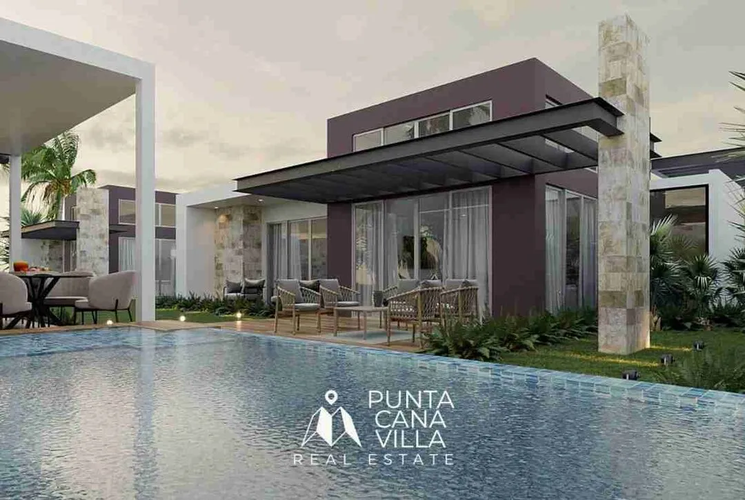 Luxury and Spacious Punta Cana 2 BR Villa for sale with pool 2