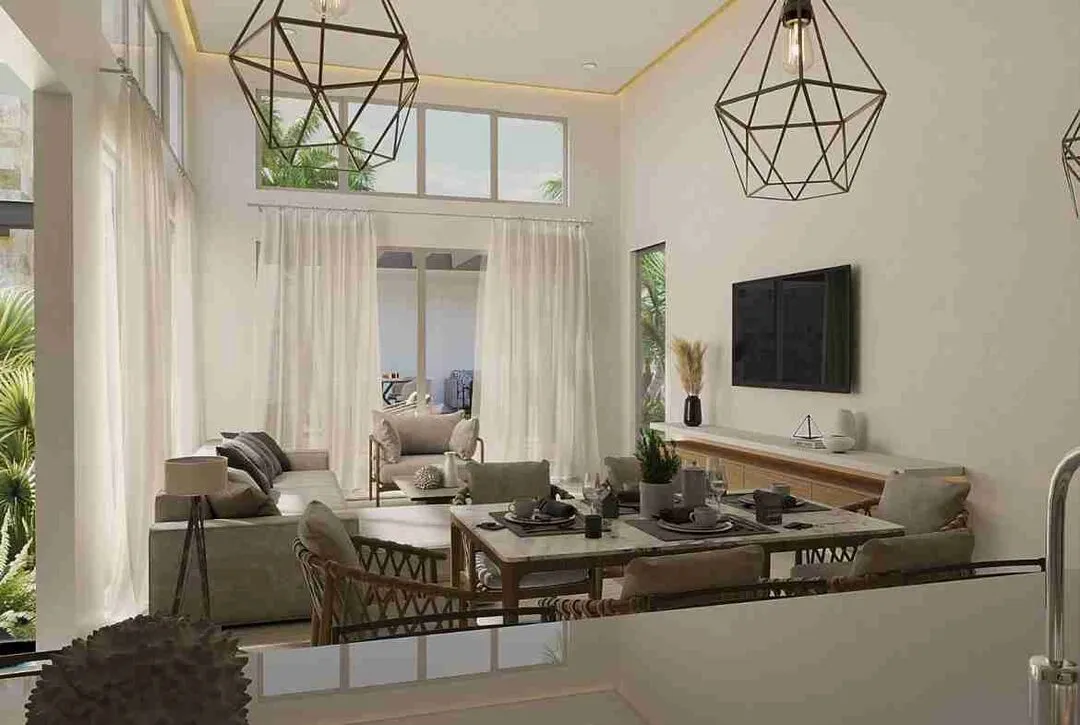 Luxury and Spacious Punta Cana 2 BR Villa for sale with pool 5