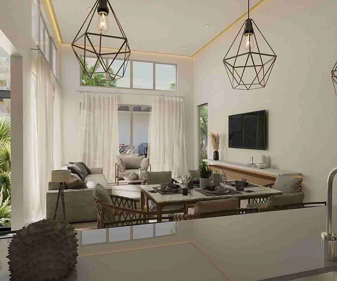 Luxury and Spacious Punta Cana 2 BR Villa for sale with pool 5