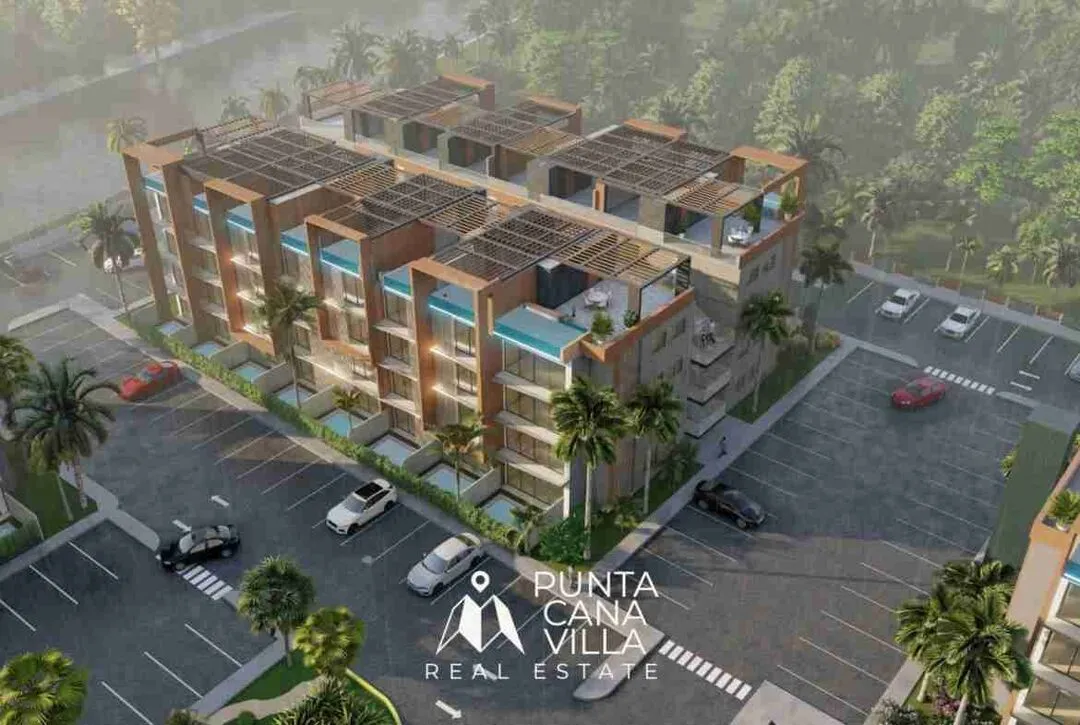 Stunning 1BR Punta Cana Penthouse for sale with jacuzzi and terrace