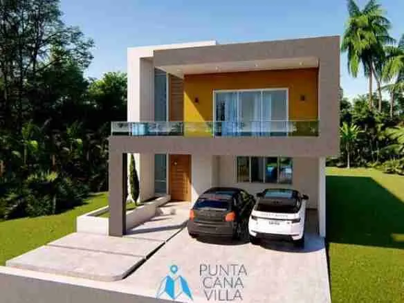Wonderful 2BR Punta Cana Villa for sale with golf course and beach access 1