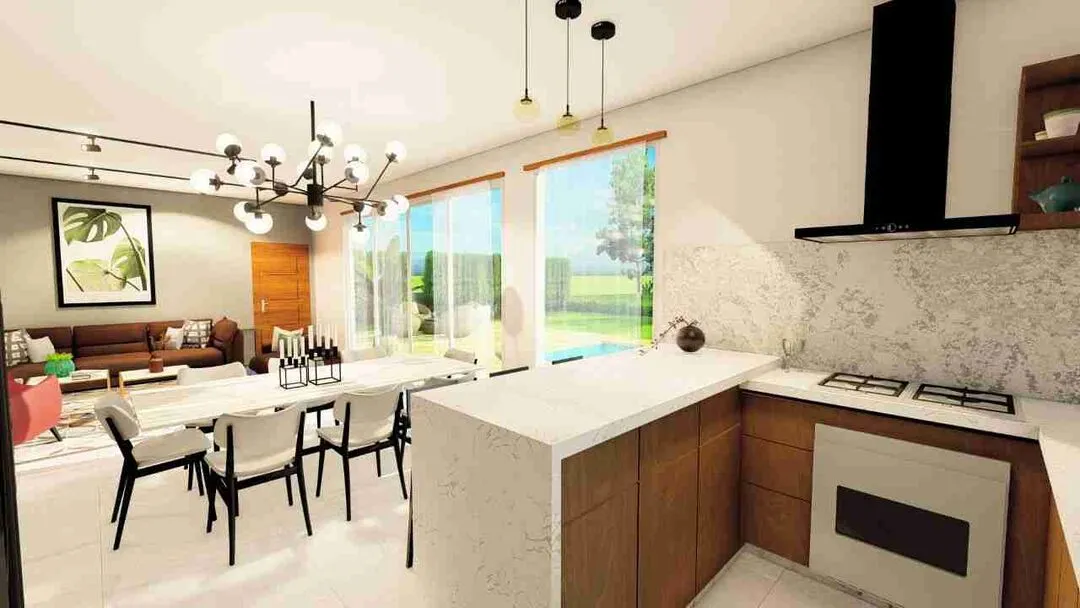 Wonderful 2BR Punta Cana Villa for sale with golf course and beach access (10) Wonderful 3BR Punta Cana Villa for sale with golf course and beach access