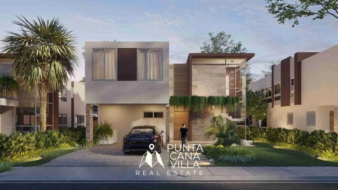 Cana Alta : Impressionnante Maison 4BR Cap Cana à vendre, piscine et excellent emplacement