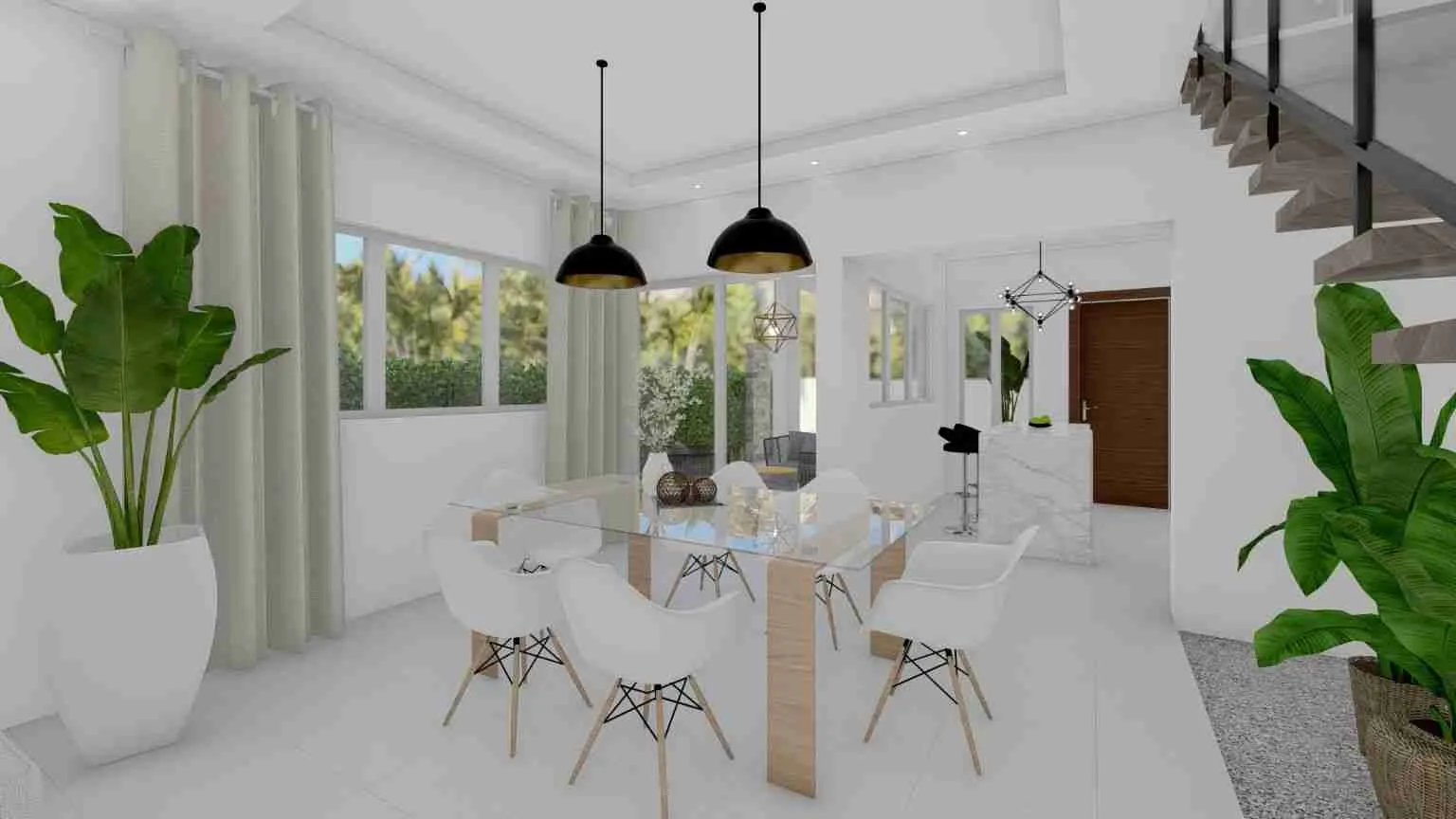 Beautiful 3 BR Punta Cana Townhouse for sale golf course and private beach access 41