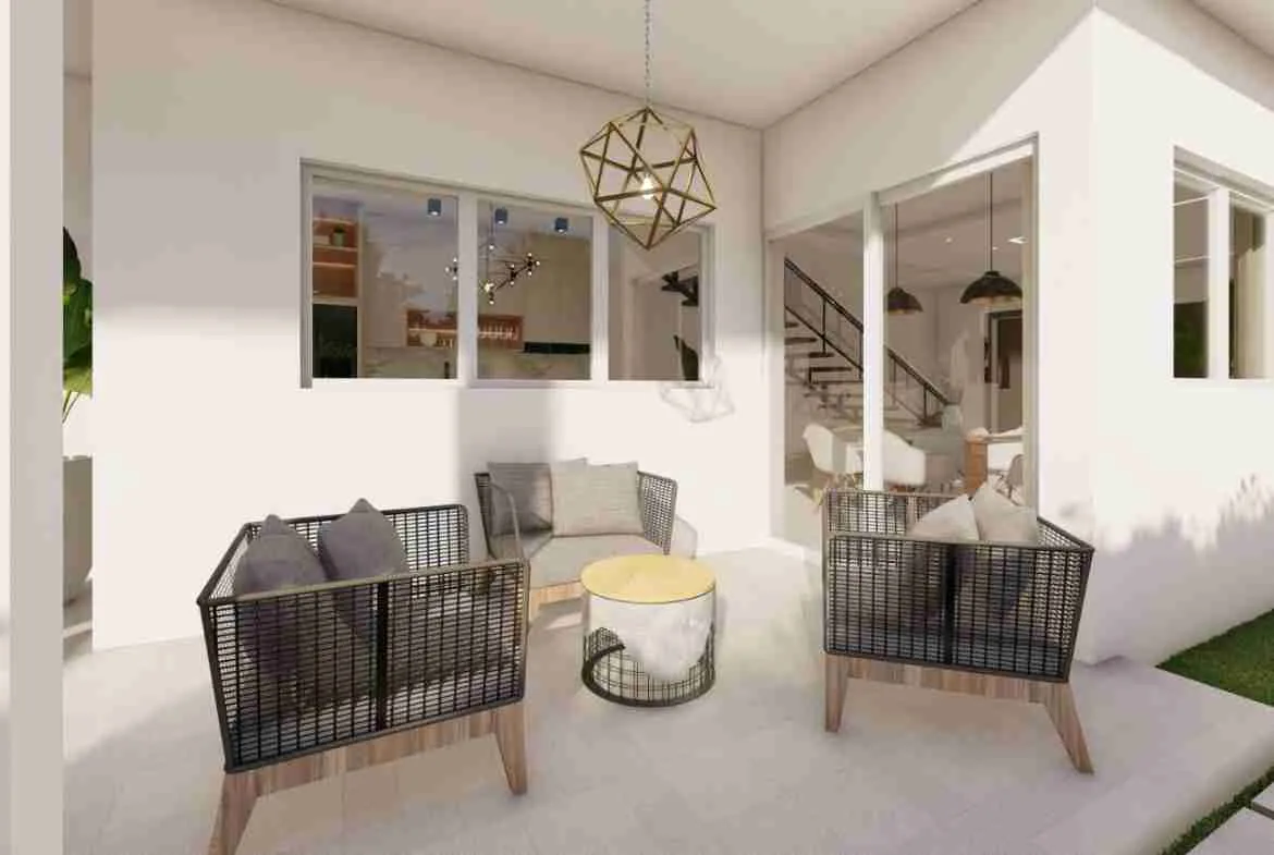 Beautiful 3 BR Punta Cana Townhouse for sale golf course and private beach access 46