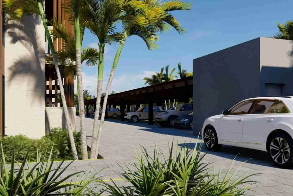 Captivating 1 BR Cap Cana Aparment for sale with pool and BBQ 12
