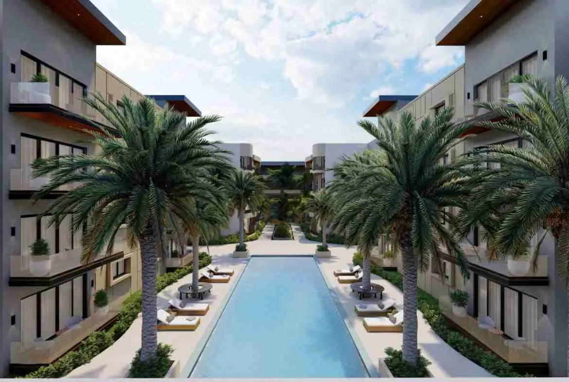 Captivating 1 BR Cap Cana Aparment for sale with pool and BBQ 16