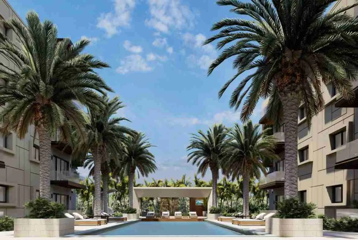 Captivating 1 BR Cap Cana Aparment for sale with pool and BBQ 7