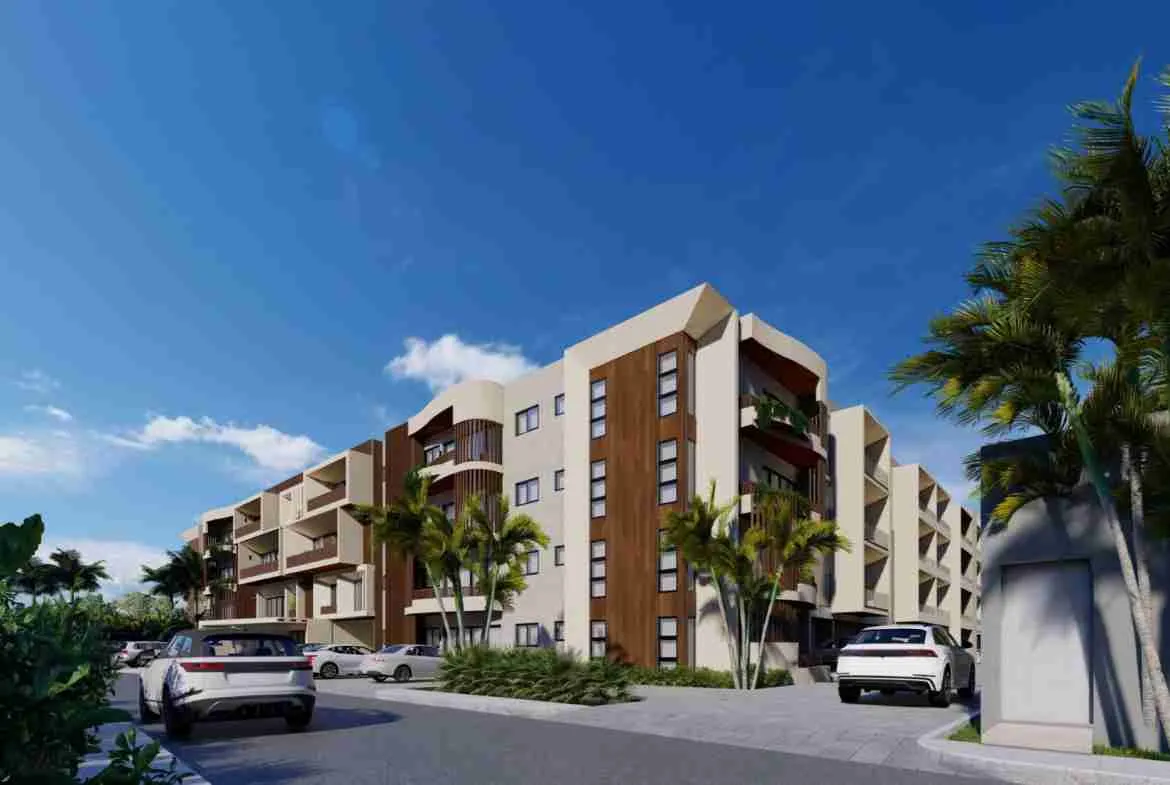 Captivating 1 BR Cap Cana Aparment for sale with pool and BBQ 8