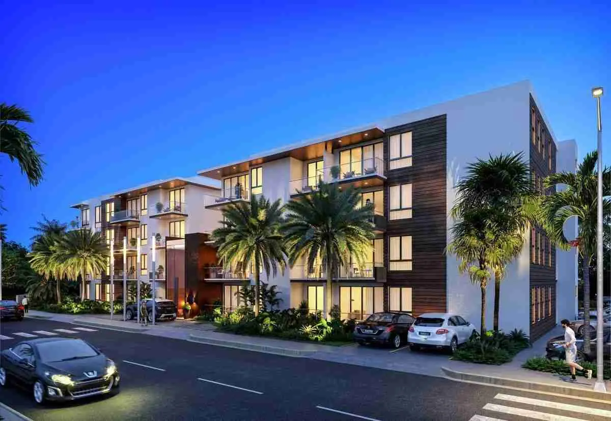 Condo for sale in Punta Cana with 2 bedrooms pool and balcony 1