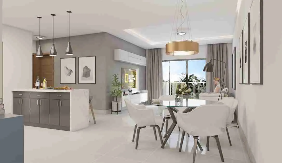 Condo for sale in Punta Cana with 2 bedrooms pool and balcony 10