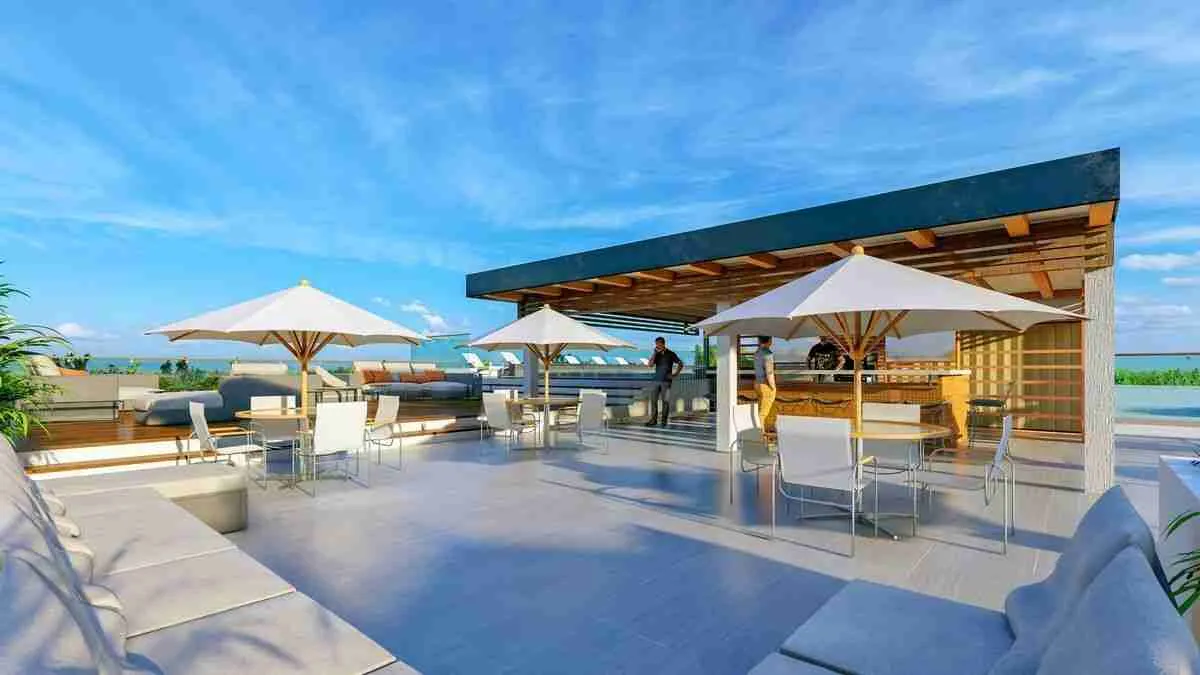Condo for sale in Punta Cana with 2 bedrooms pool and balcony 2