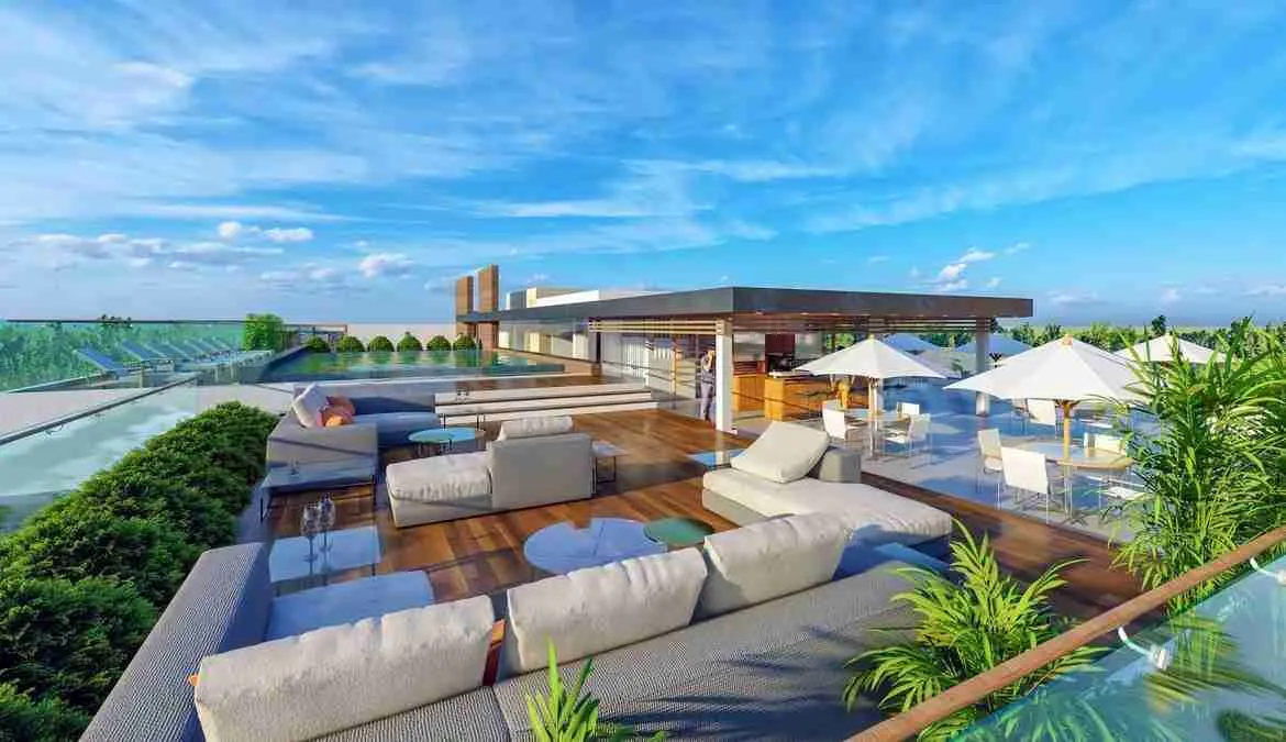 Condo for sale in Punta Cana with 2 bedrooms pool and balcony 5