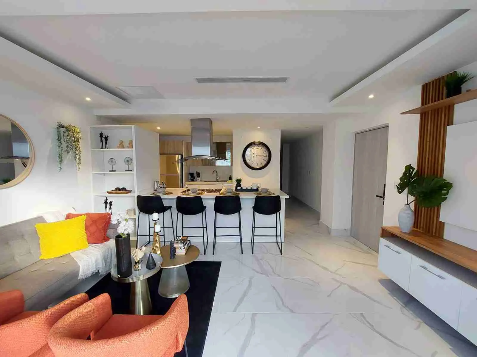 Jazz Lounge Residences, superbe condo 1 BR à vendre à Cap Cana entièrement meublé