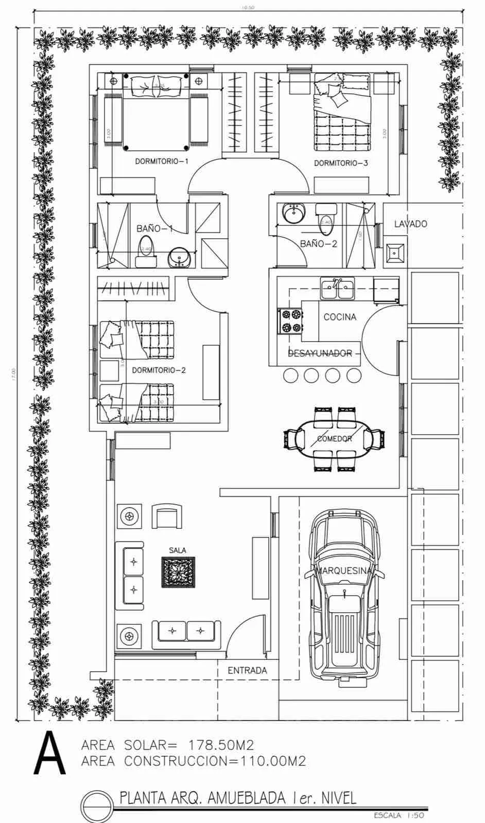 Preciosa villa de una sola planta y tres habitaciones en venta, ideal para invertir en Punta Cana.