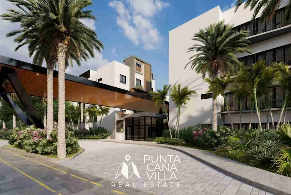 Splendid 3 BR Condo for sale located in the central area of Punta Cana pool views 1