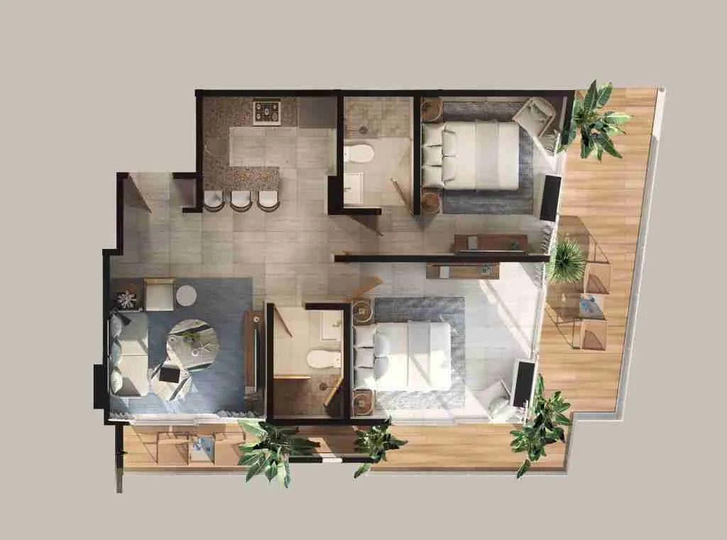 CARACOLES BEACH SUITES BAVARO 12