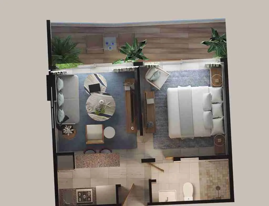 CARACOLES BEACH SUITES BAVARO 4 1