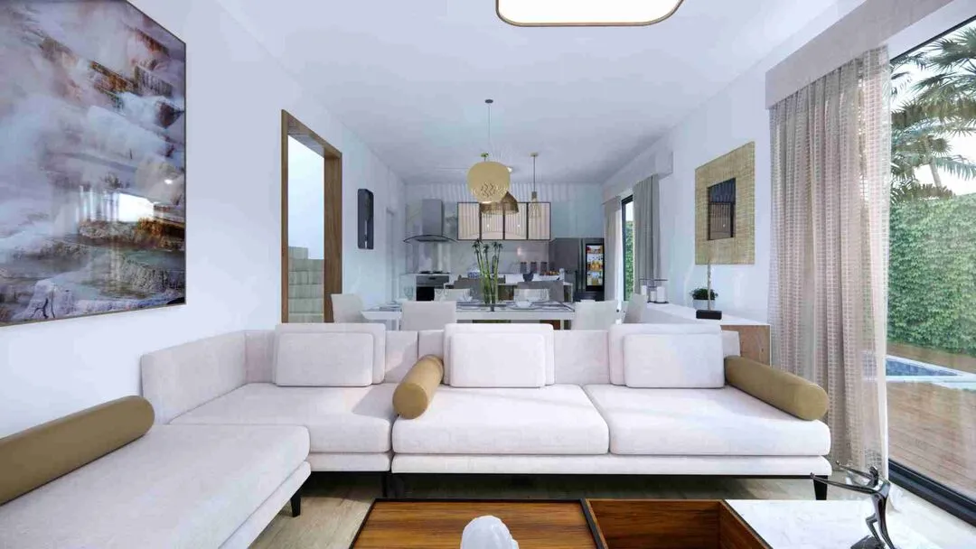 Exclusive 2BR villa for sale with Studio Jacuzzi Golf Course at Punta Cana 14 scaled
