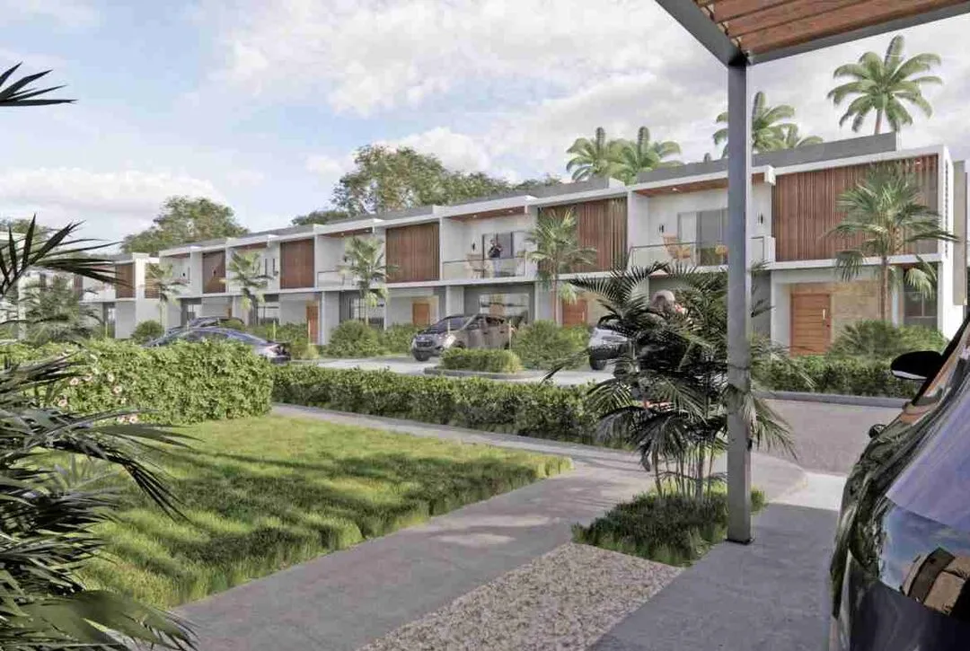Sky Residences Vista Cana, 3BR Town-houses for sale in Punta Cana with Jacuzzi and 2 balconies