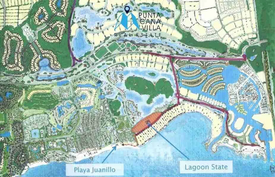 Lagoon States Lot for sale in Cap Cana land 1