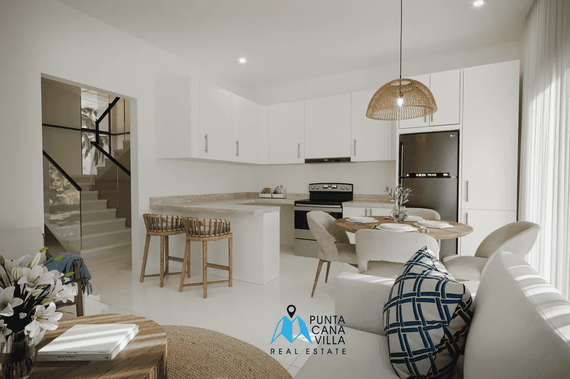 Oasis park Villa for sale in vista cana Kitchen View