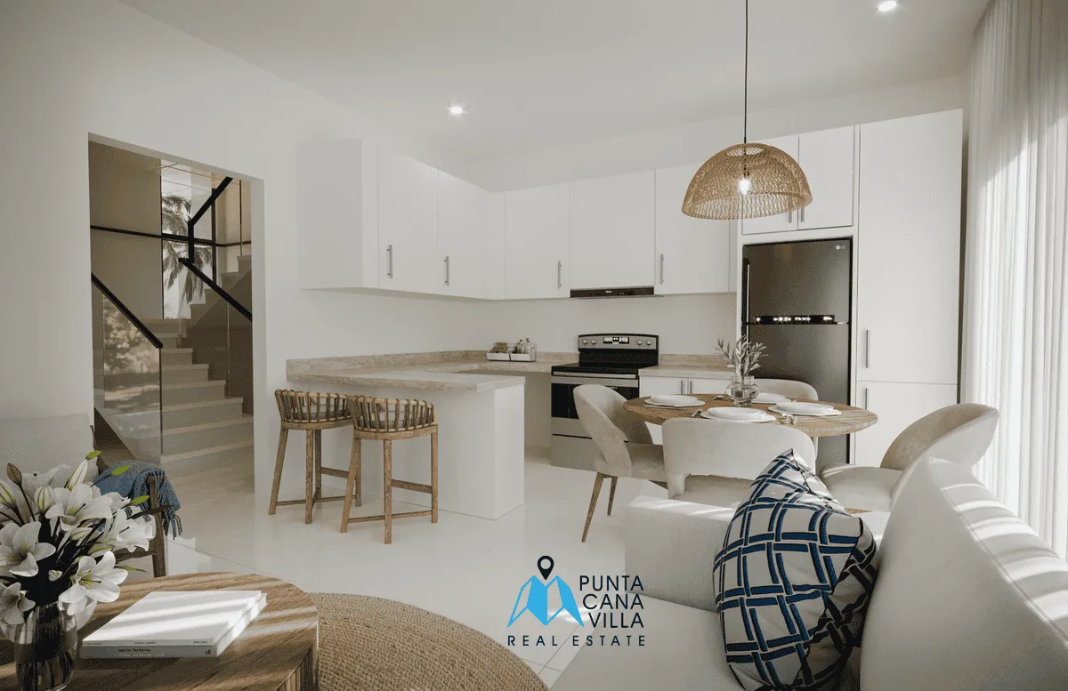Oasis park Villa for sale in vista cana Kitchen View