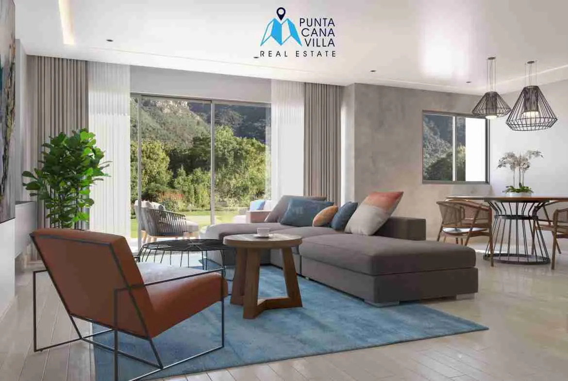 Sunset Suites apartment for sale in punta cana village room view