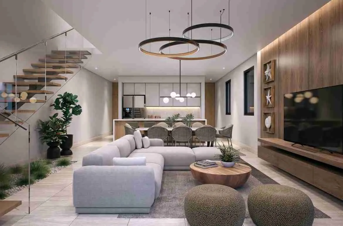 Vista Cana for sale living room 1