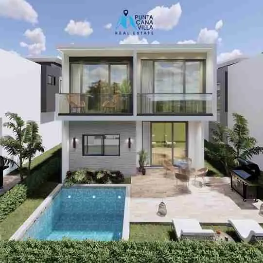 Vive Vista Cana Villa for sale Back View