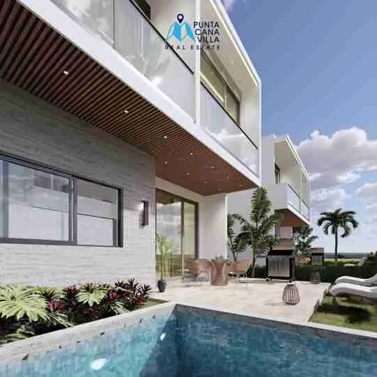 Vive Vista Cana Villa for sale Pool View