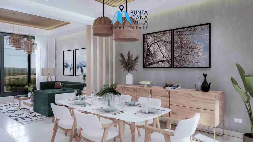 Vive Vista Cana Villa for sale Room Kitchen