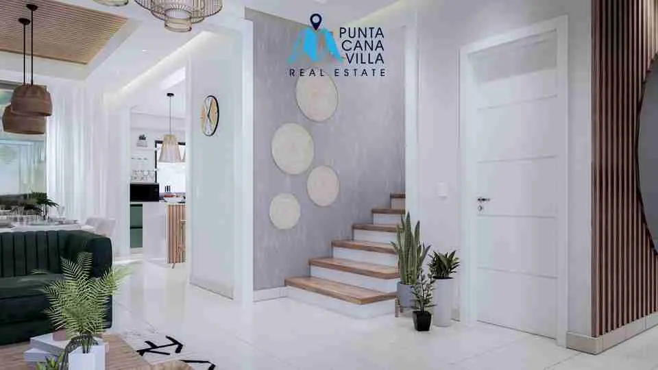 Vive Vista Cana Villa for sale Stairs
