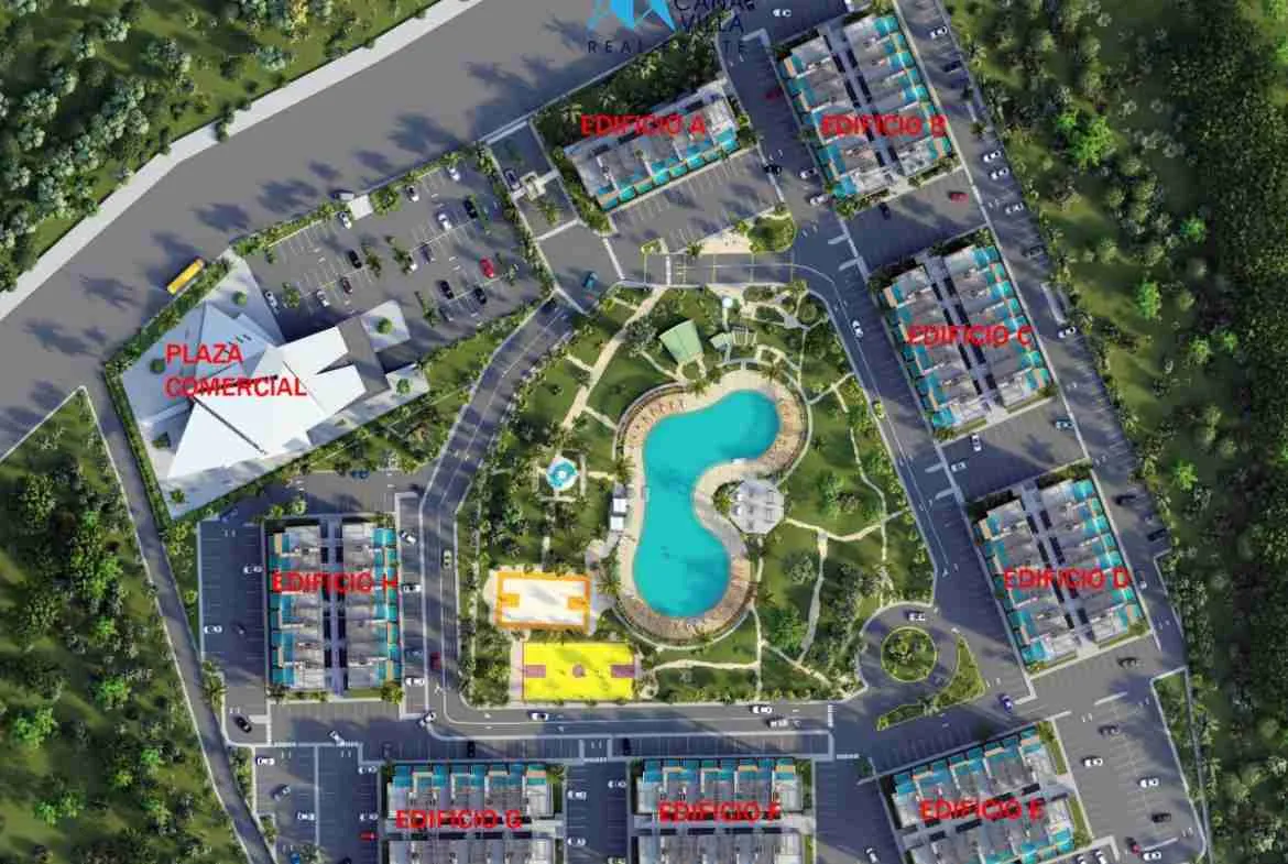 Apartment for sale in Bavaro MASTER PLAN