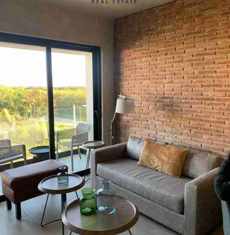 Canamar condo for sale in las canas cap cana living room